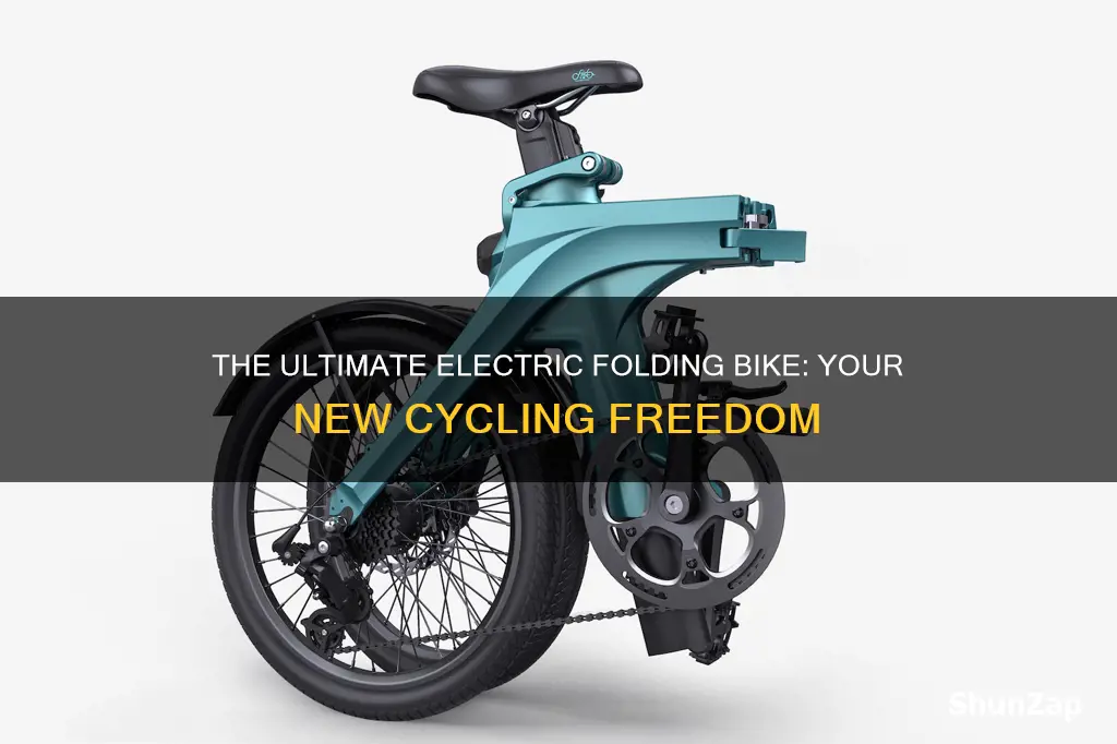 a-bicycle electric folding bike