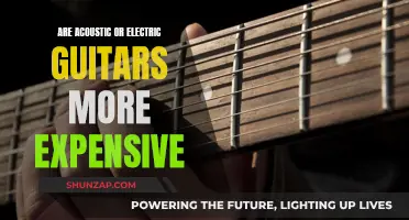 Acoustic vs Electric Guitars: Which is More Expensive?
