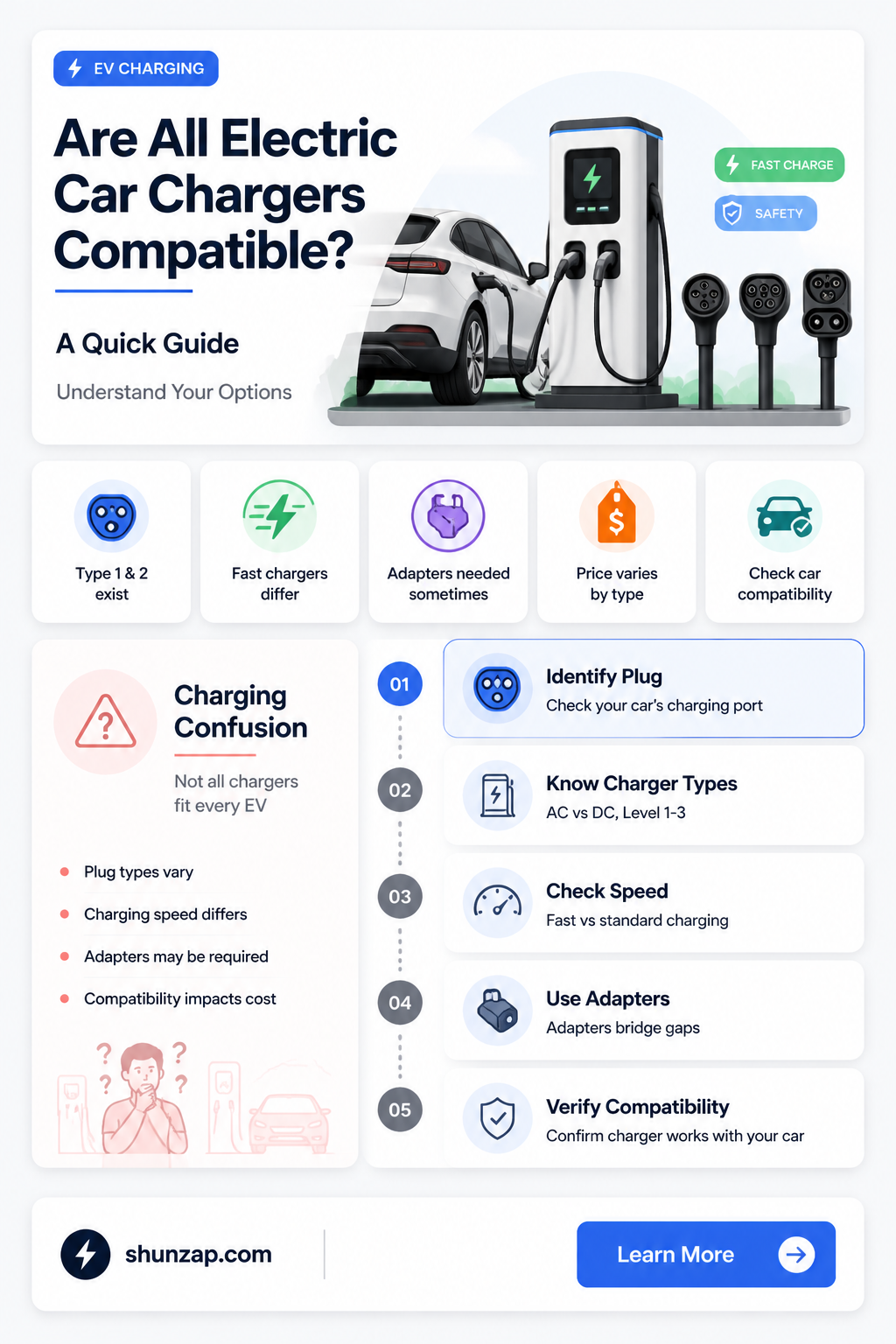 are all electric car chargers compatible
