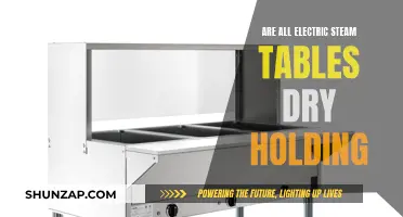 Electric Steam Tables: Dry or Wet Holding?