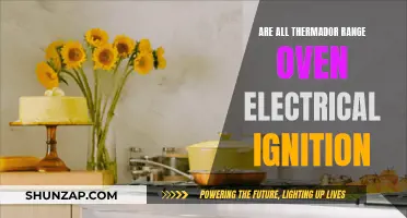 Thermador Range Ovens: Electric Ignition Standard
