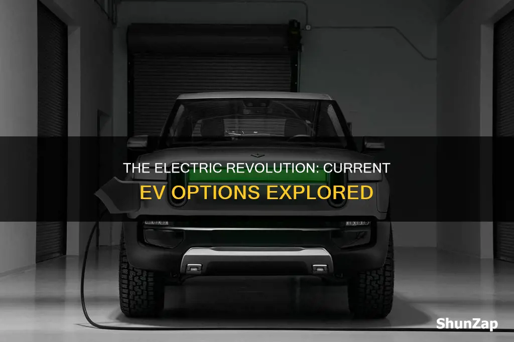 are any electric vehicles available now