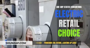 Electric Retail Choice: States Considering Change