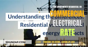 Electrical Rates: Apartments and Their Commercial or Residential Status