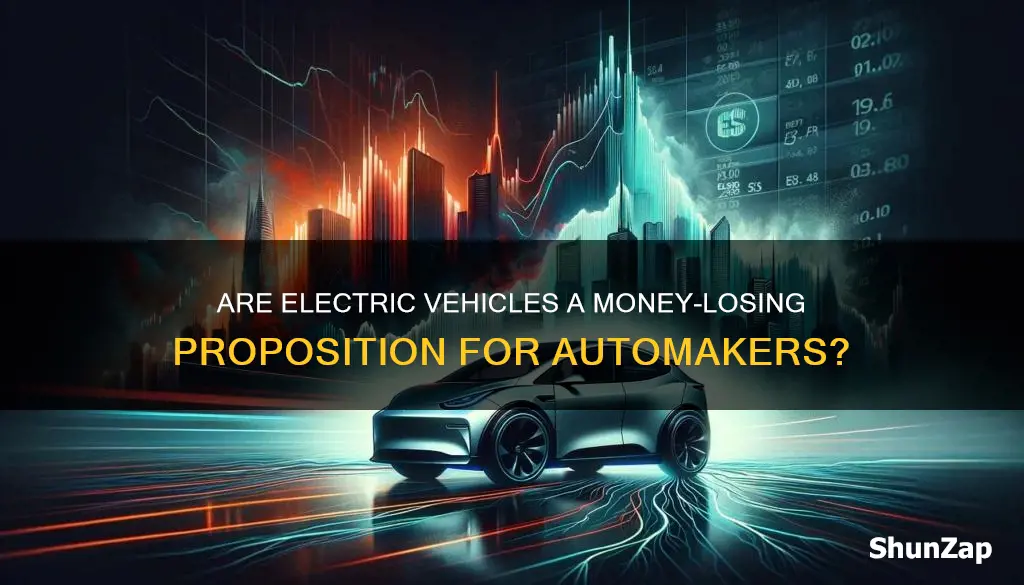 are automakers losing money on electric vehicles