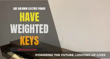 Baldwin Electric Pianos: Weighted Keys and More