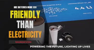 Green Energy: Batteries vs. Electricity