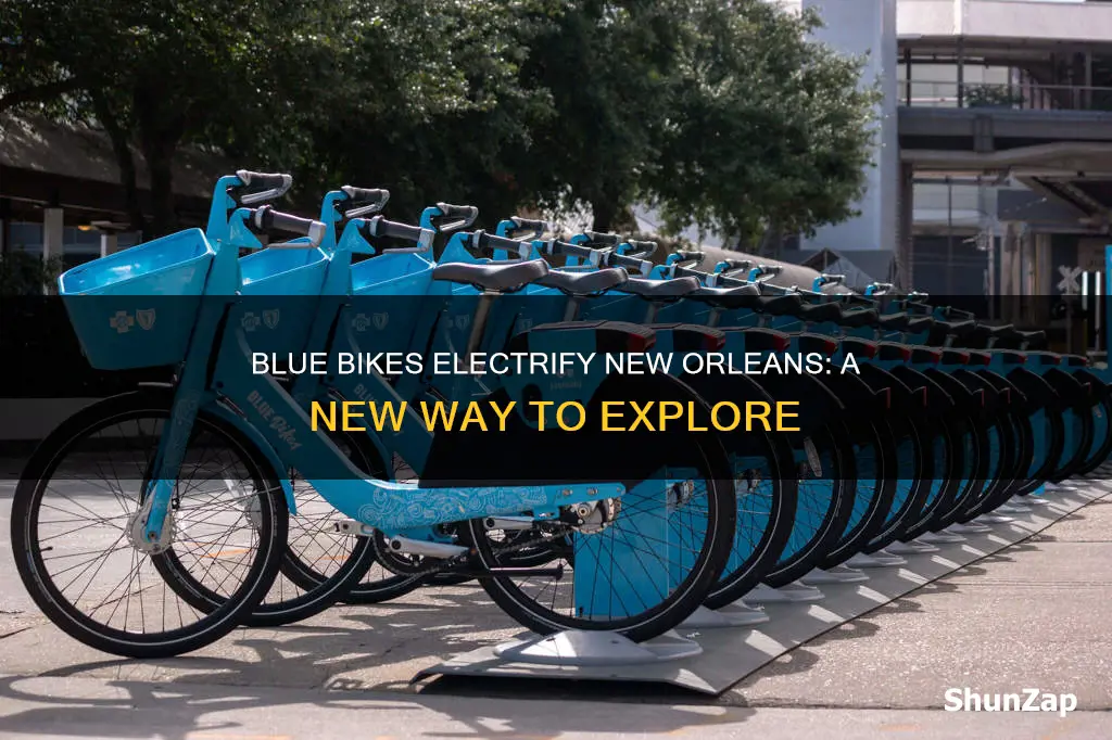 are blue bikes electric new orleans