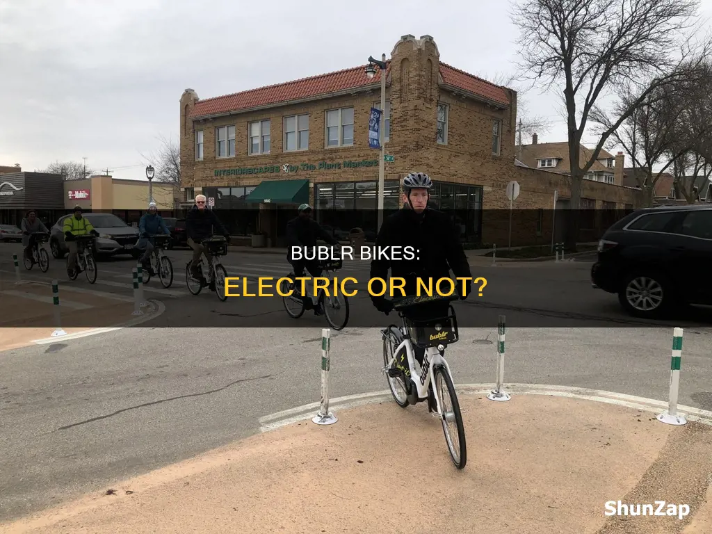 are bublr bikes electric