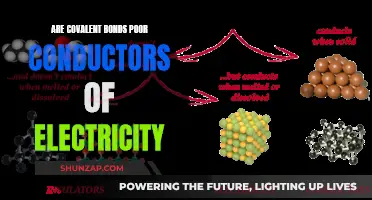 Covalent Bonds: Poor Electric Conductors or Not?