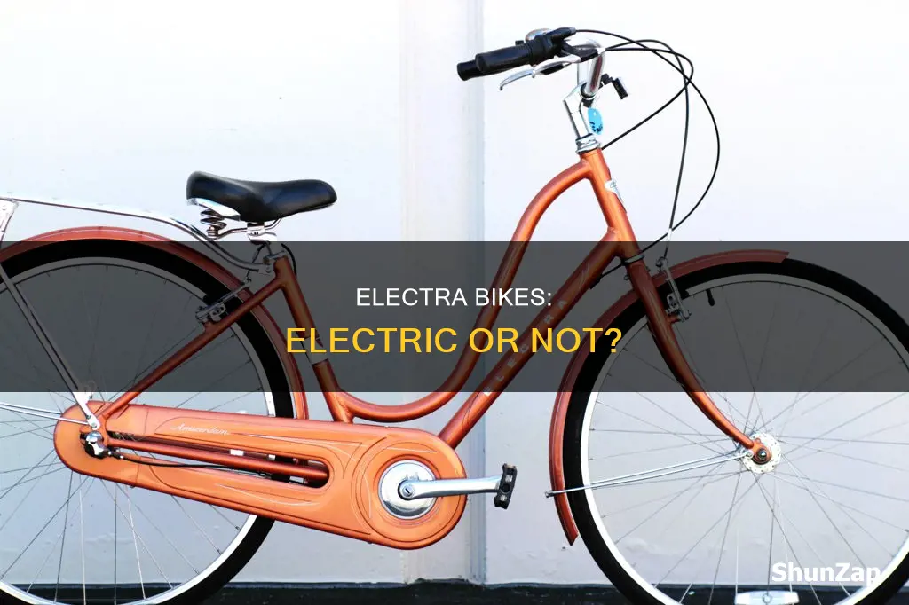 are electra bikes electric