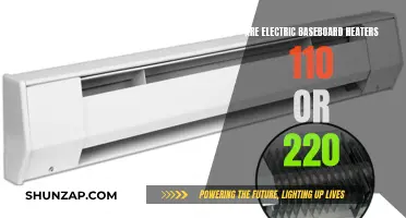 Baseboard Heating: 110 vs 220 Voltage for Electric Heaters