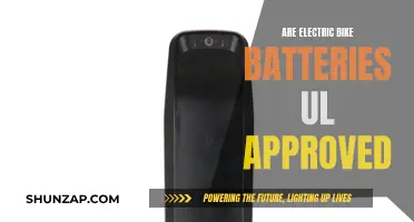 Electric Bike Batteries: UL-Approved Safety Standards