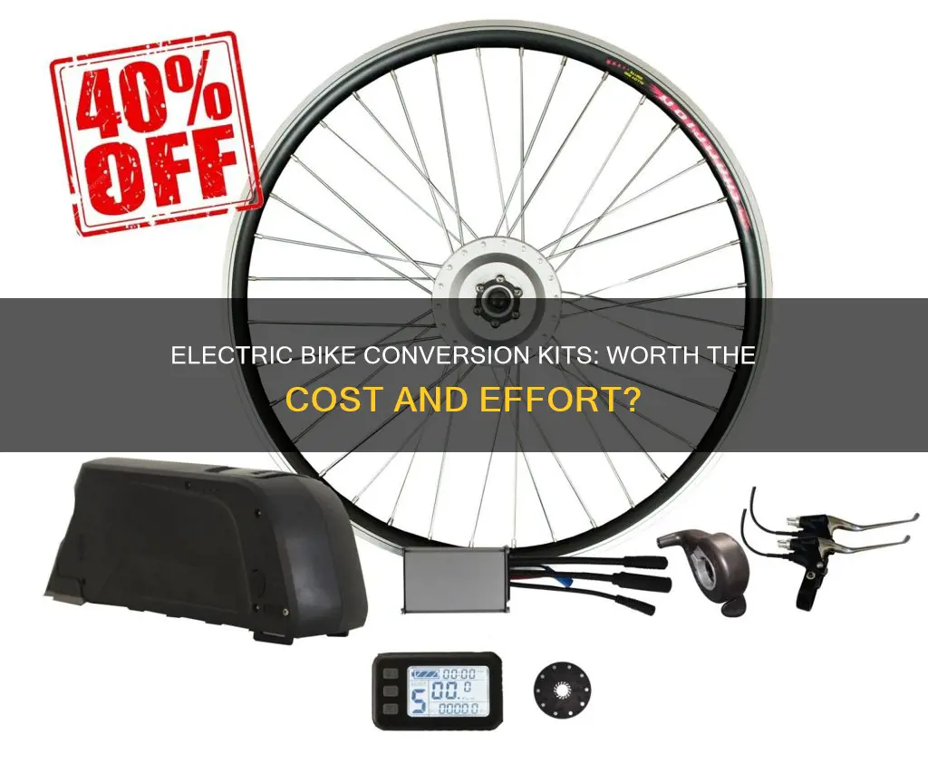 are electric bike conversion kits worth it