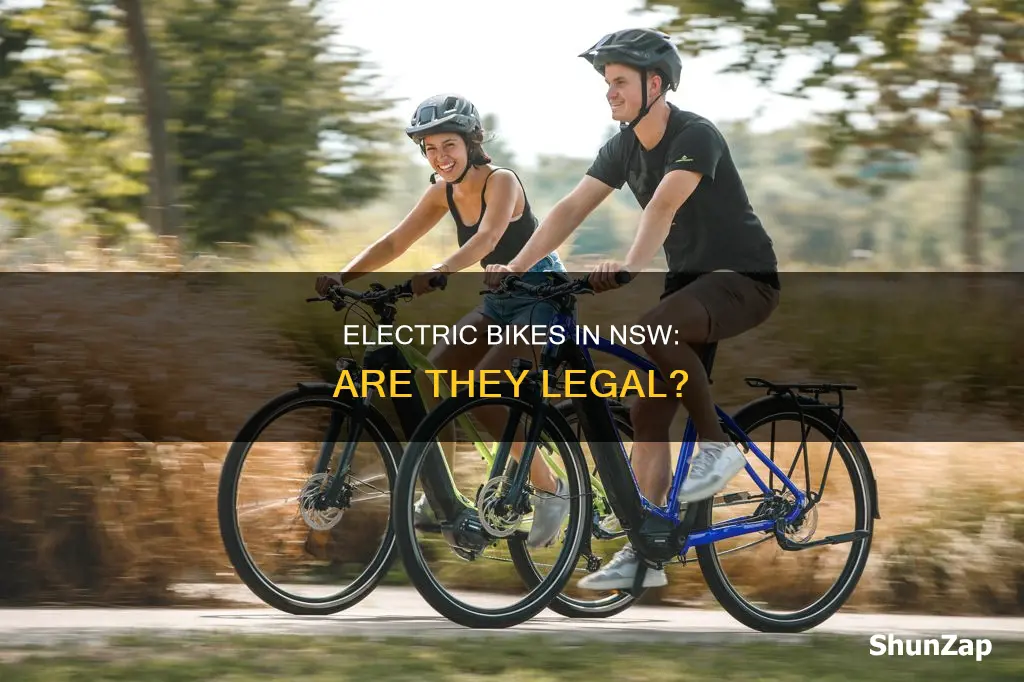 are electric bike legal in nsw