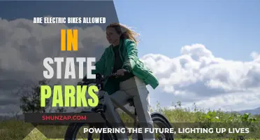 Electric Bike Usage: Exploring State Park Policies