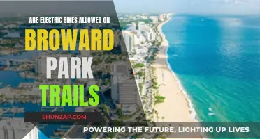 Electric Bike Use: Exploring Broward Park Trails Accessibility