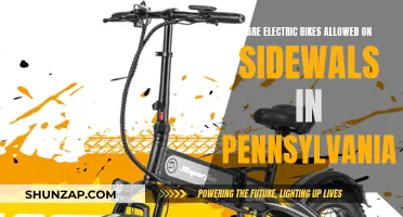 Electric Bike Laws in Pennsylvania: Sidewalk Riding Explained