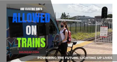 Electric Bikes on Trains: What's the Policy?