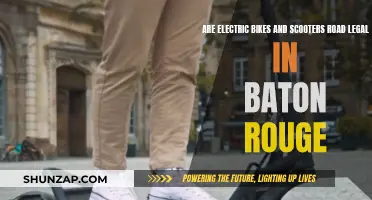 Electric Scooters and Bikes: Baton Rouge Road Rules