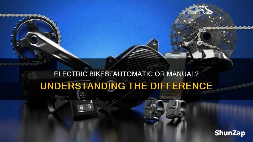 are electric bikes automatic