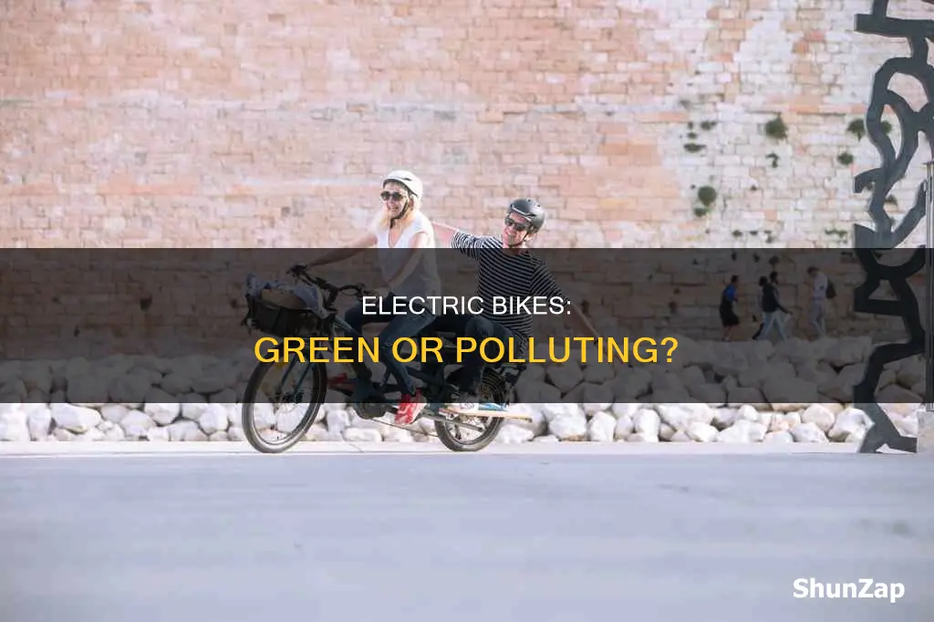 are electric bikes bad for the environment