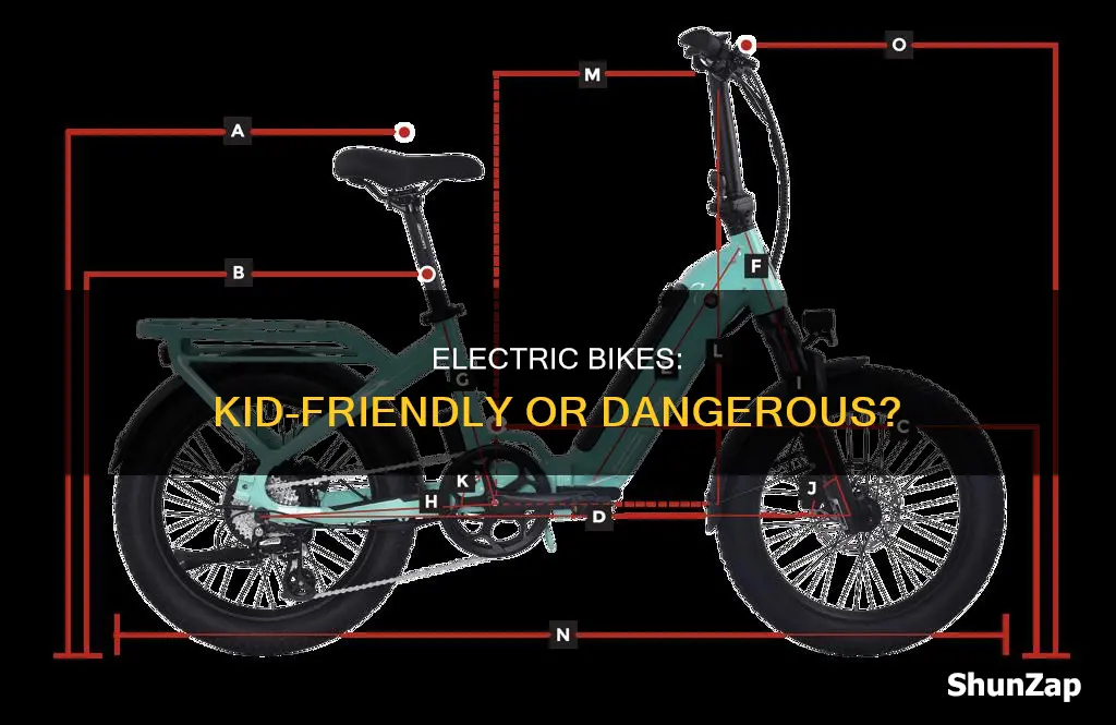 are electric bikes dangerous for kids