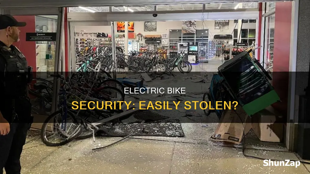 are electric bikes easily stolen