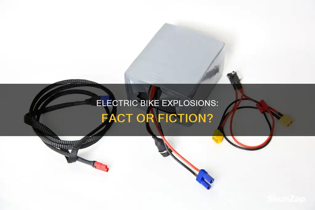 are electric bikes exploding