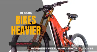 Electric Bike Weight: Are They Heavier Than Regular Bikes?