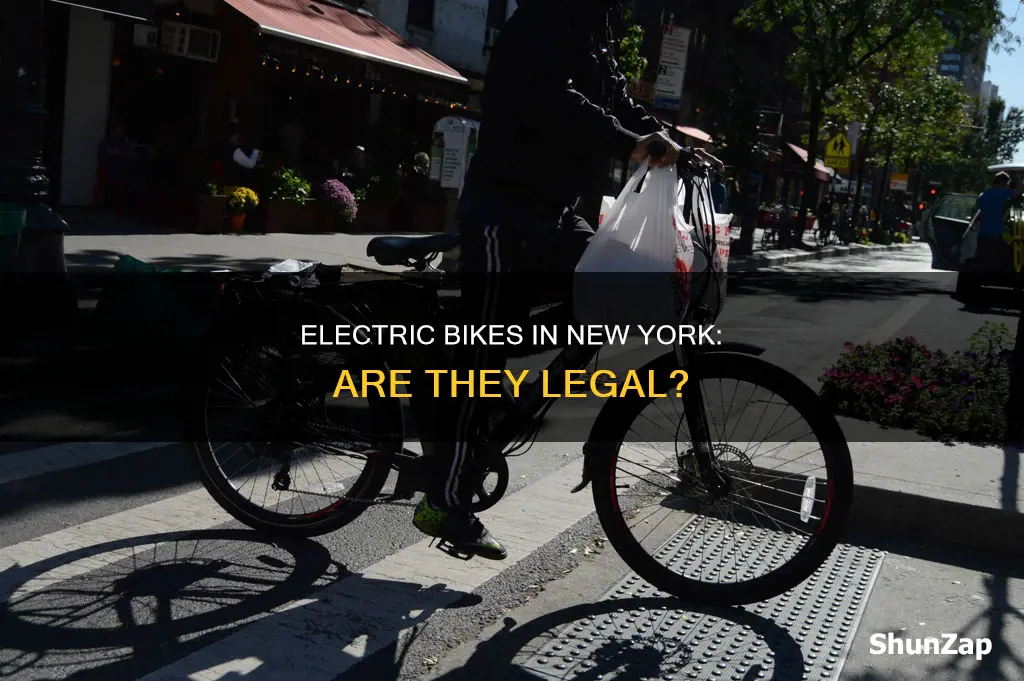 are electric bikes lagal in nee york state