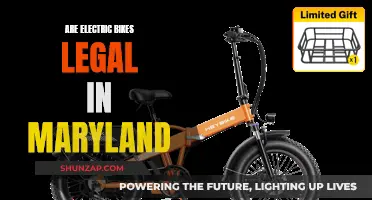 Electric Bikes in Maryland: What's the Law?