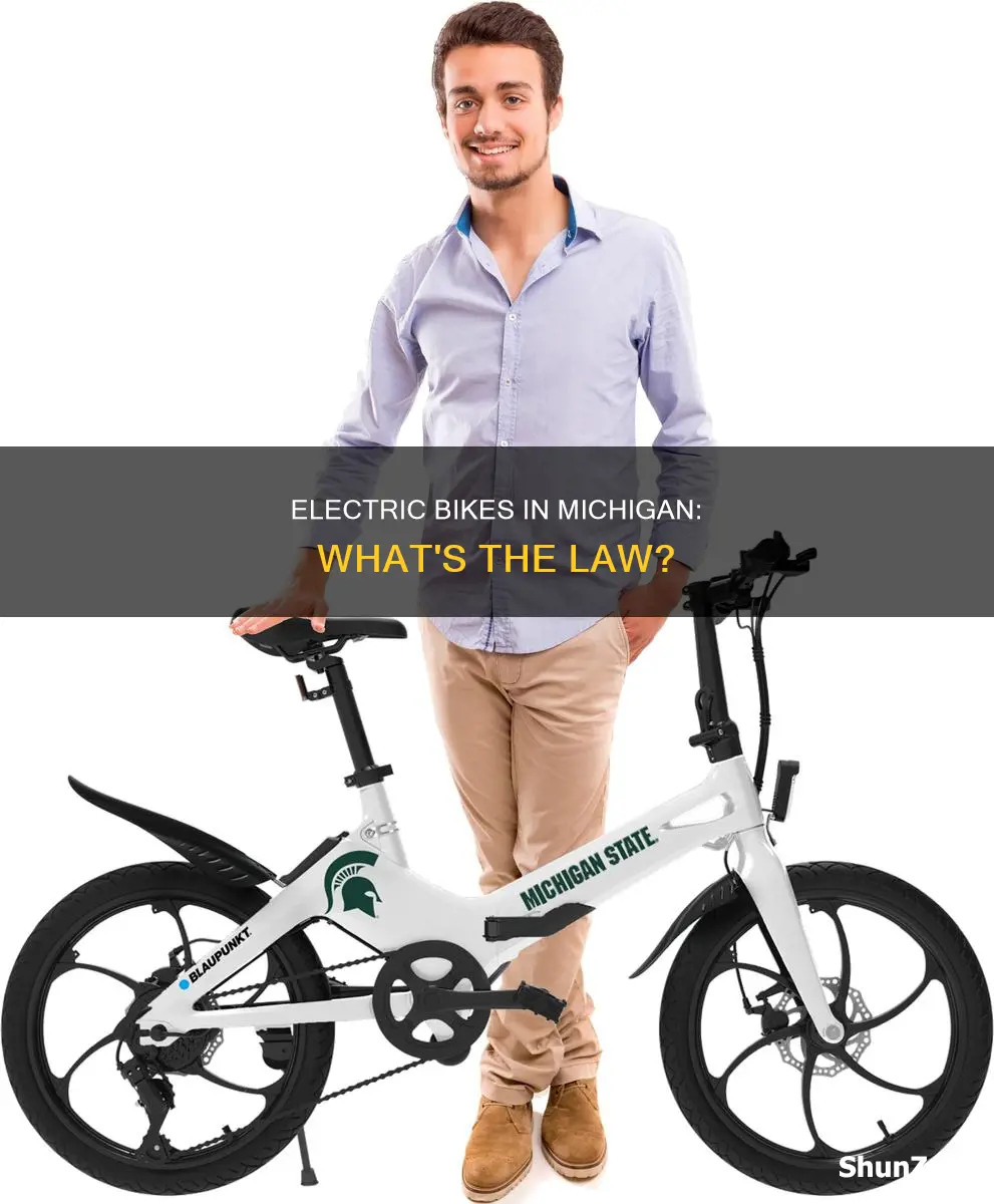 are electric bikes legal in michigan