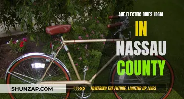 Electric Bikes: Legality in Nassau County