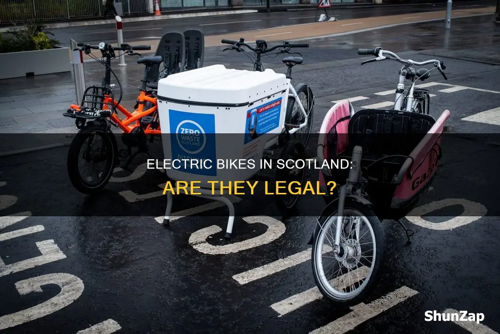 are electric bikes legal in scotland