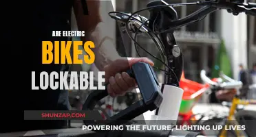 Electric Bike Security: Locking Up Your E-Bike