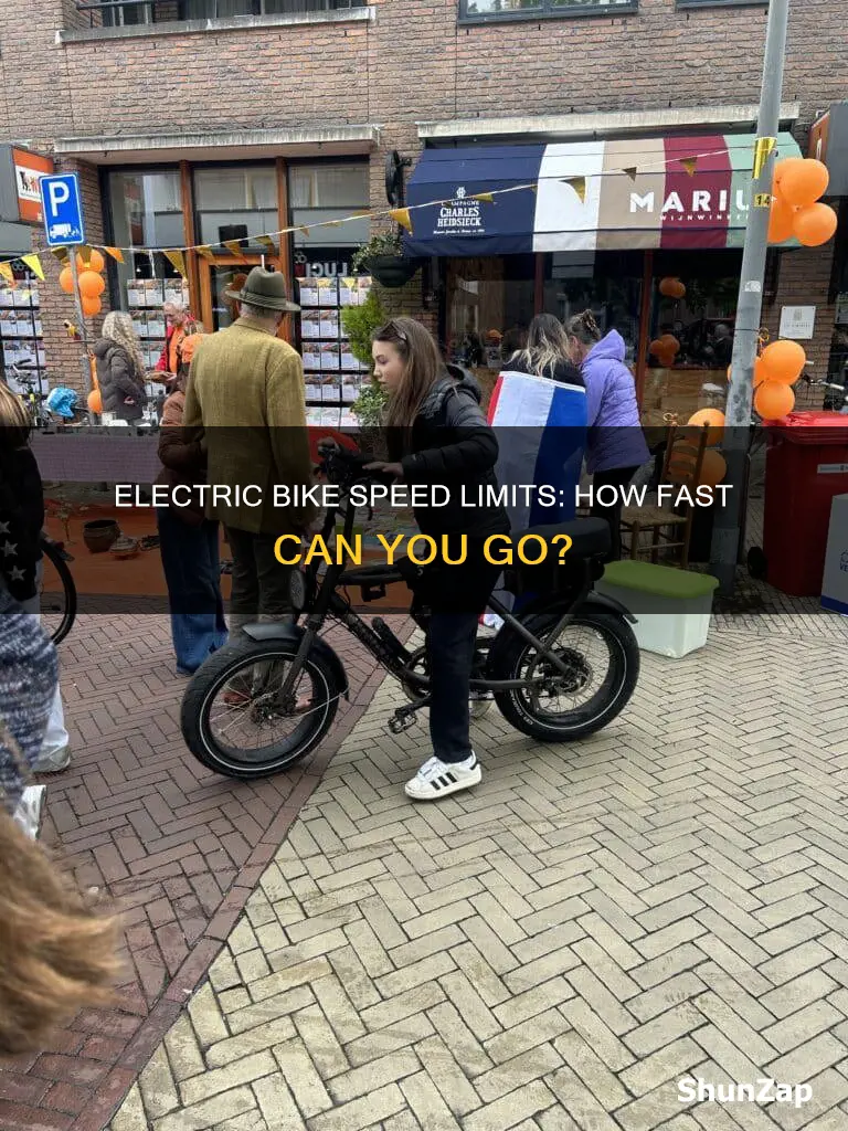 are electric bikes speed limited