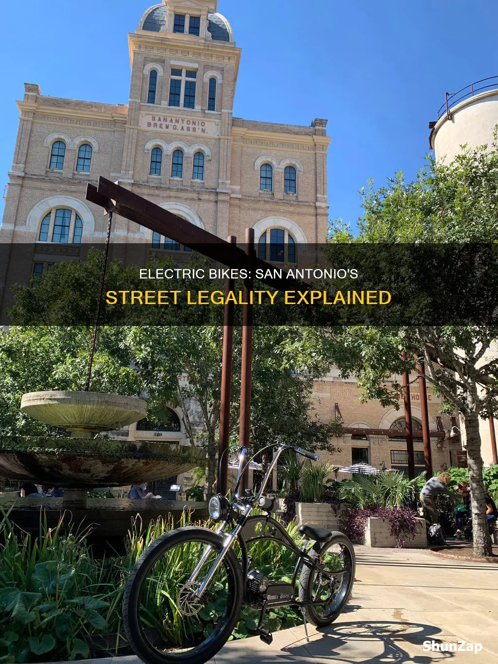 are electric bikes street legal in san antonio