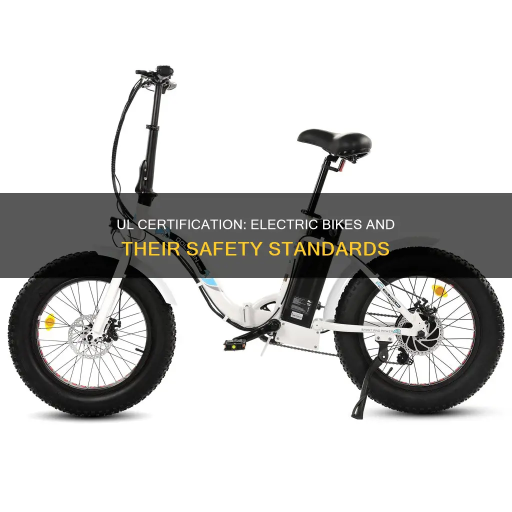 are electric bikes ul certified