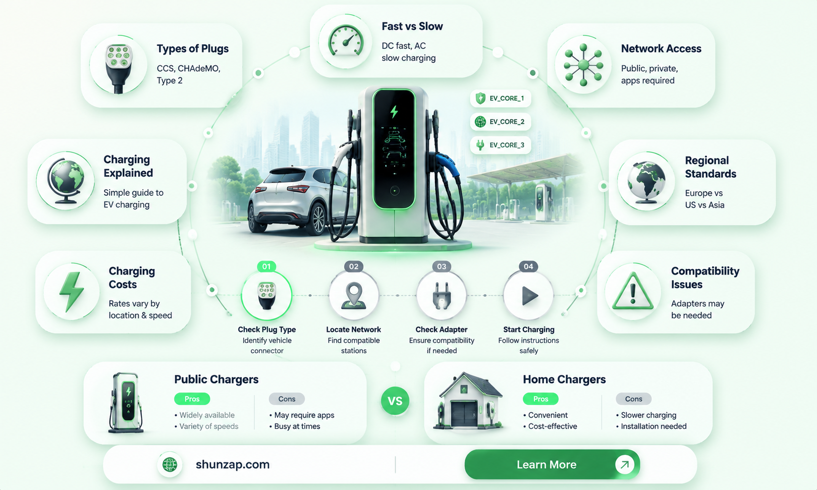 are electric car chargers standardized