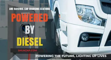 Are Electric Car Charging Stations Powered by Diesel Generators?