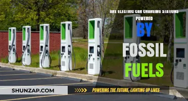Are Electric Car Charging Stations Fueled by Fossil Fuels?