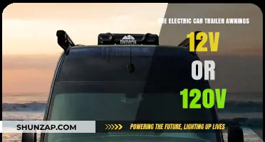 Electric Car Trailer Awnings: 12V or 120V Power Explained