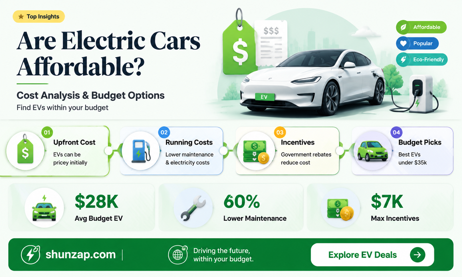 are electric cars affordable