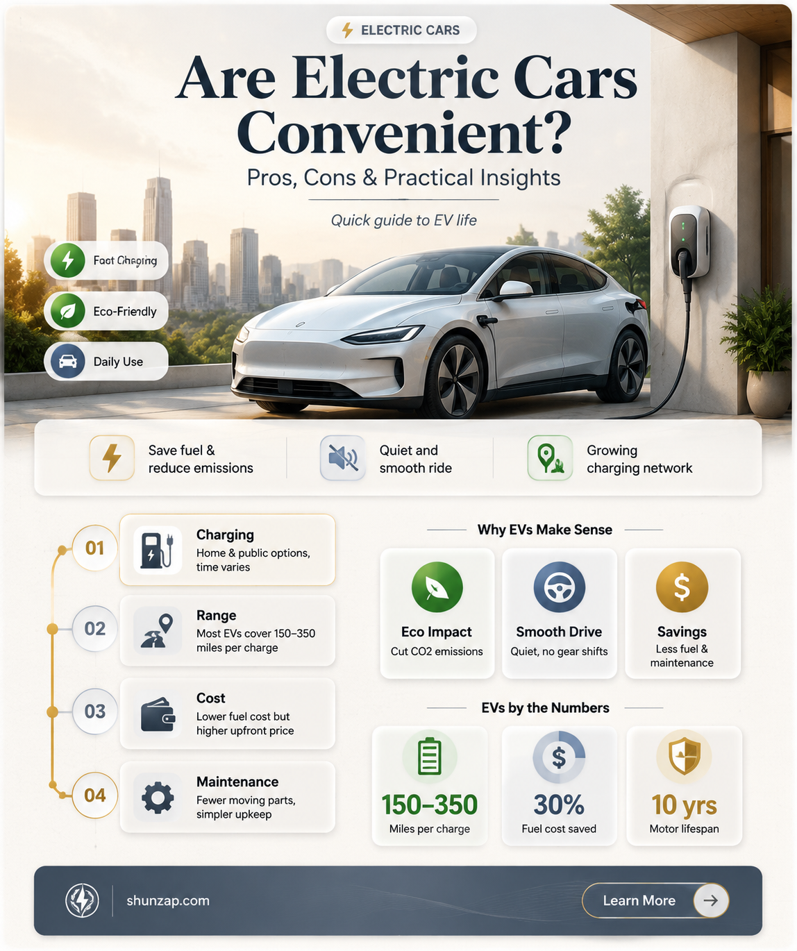 are electric cars convenient