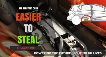 Electric Cars and Theft: Are They Easier Targets for Thieves?