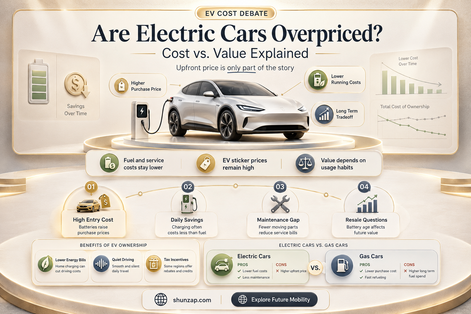 are electric cars overpriced