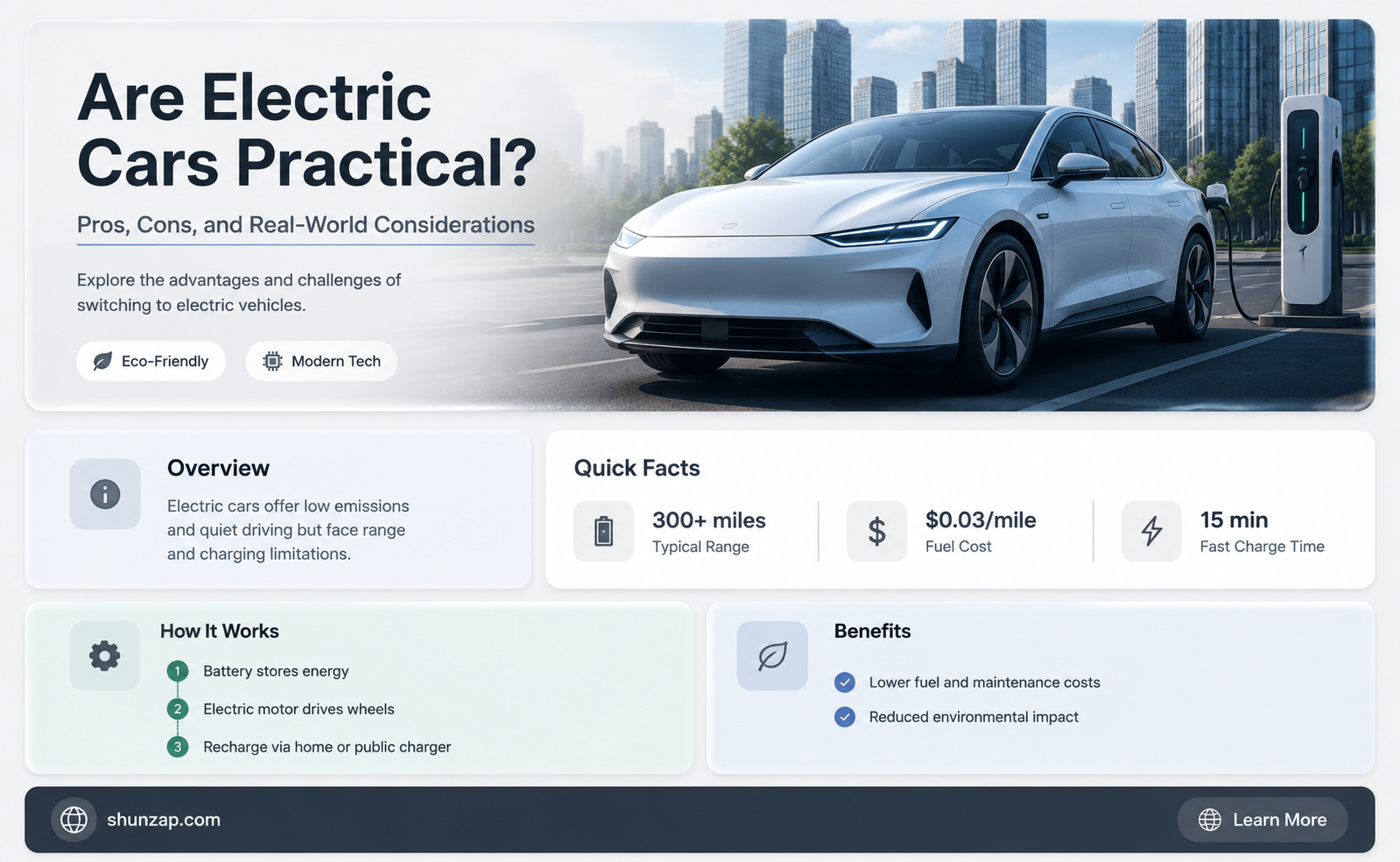 are electric cars practical