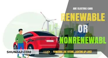 Electric Cars: Renewable Energy Solution or Nonrenewable Resource Dilemma?