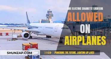 Electric Cigarette Lighters: Allowed on Airplanes?